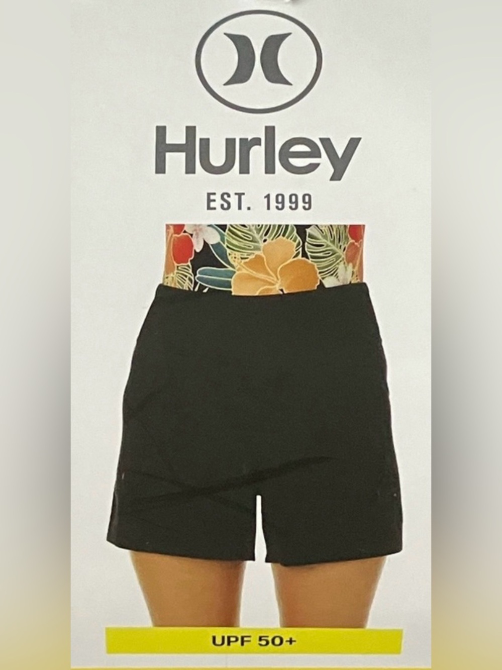 Hurley Black Board Shorts Swim Trunks - Size L